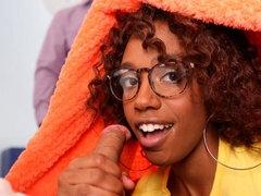 Kont, Zwart, Schattig, Zwart, Vingeren, Interraciaal, Likken, Tiener