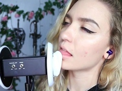 Rose ASMR Patreon - Wolf Ear Licking