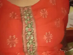 Hot Tamil Aunty Fingered in Lodge - Big Tits, Tight Pussy, and Nipples Play