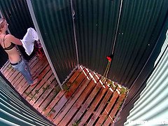 Amateur, Rubia, Checa, Hd, Madres para coger, Al aire libre, Piscina, Ducha