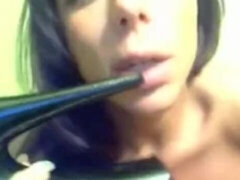 Anaal, Fetisj, Hakken, Masturbatie, Orgasme, Alleen, Speelgoed, Webcamera