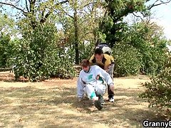デカ尻, お婆さん, 巨大, 熟年, 現実, ティーン, オッパイの