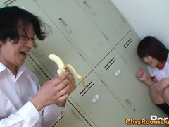 Asiático, Peludo, Lamidas, Coño, Colegiala, Estudiante, Adolescente, Tetas