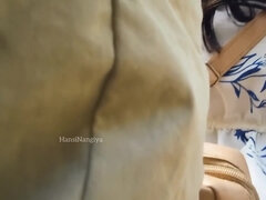 18 años, Asiático, Pareja, Linda, Novia, Sexo duro, Indio, Público