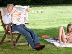 お尻, ブロンド, フェラチオ, 汚れた　, キス, オナニー, アウトドア, ティーン