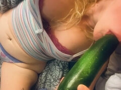 Extrem, Frau, Nahrung, Einschiebung, Masturbation, Reif, Mutti, Solo