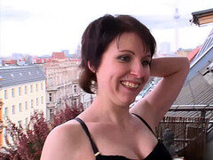 Blasen, Freund, Paar, Deutsch, Lingerie, Party, Flotter dreier, Hure