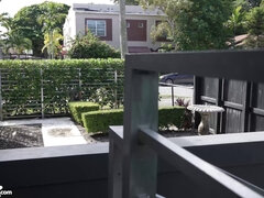 Watch this teeny cutie take a deep dicking in her tight pussy & get filled with cum!