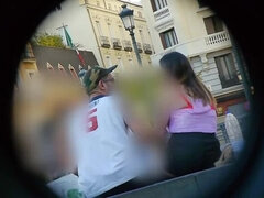 デカパイ, フェラチオ, 巨乳な, 捕まる, ヨーロピアン, 現実, スペイン人, ティーン