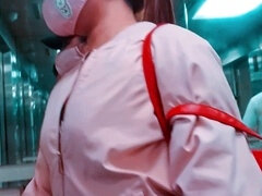 Asiatique, Gym, Masturbation