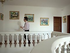 18 jaar, Pijpbeurt, Europees, Hd, Likken, Gezichtspunt, Kut duiken, Tiener