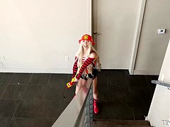 Américain, Blonde, Sucer une bite, Tir de sperme, Faciale, Hd, Maigrichonne, Adolescente