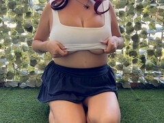 Bouncing tits, big natural tits, big tits