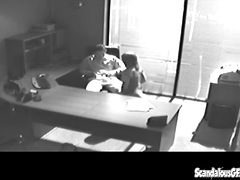 Slutty secretary fucked by her big boss