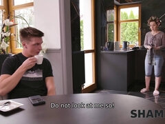 18 años, Morena, Checa, Papá, Hd, Maduro, Hijo, Medias largas