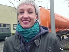 Enthousiasteling, Grote lul, Blond, Sperma in gezicht, Duits, Klein, Mager, Tiener