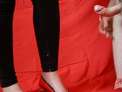 Lick My Ballet Flat And Cum On Them !