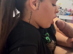 Blowjob, Brunette, Hardcore, Teen