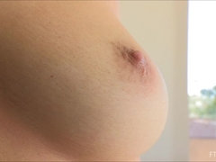 Jurk, Hakken, Masseren, Masturbatie, Orgasme, Alleen, Speelgoed, Onder de rok
