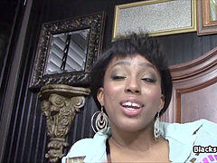 fucking ebony Mimi on personal porn audition