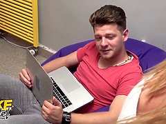 Grote lul, Grote mammen, Blond, Pijpbeurt, Hd, Latijnse vrouw, Masturbatie, Tiener