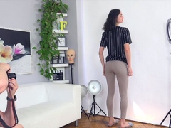 Charlotte's first porn casting