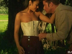 Большая жопа, Большой член, Большие сиськи, Минет, Брюнетки, На природе, Тощие, Чулки