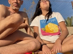 Amateur, Playa, Pajear, Casero, Madres para coger, Coño, Voyeur