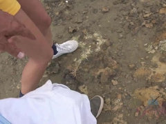 Amateur, Blonde, Exhib, Petite amie, De plein air, Piercing, Pov, Nénés