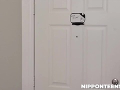 アジア人, デカチン, フェラチオ, チン, 小柄, 現実, ゴックンする, オッパイの