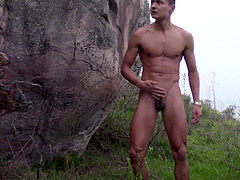 Leie, Grosser schwanz, Masturbation, Im freien, Öffentlich, Jungendliche (18+)