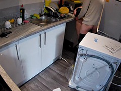 Amateur, Marido, Cocina, Seducido, Esposa