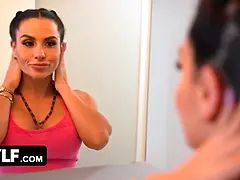 Spring exercise with fantastic fit milf Sandy Love turns into crazy outdoor fucking - milfbody