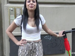 Enthousiasteling, Grote kont, Universiteit, Duits, Hardcore, Natuurlijk, Gezichtspunt, Ruw