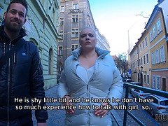 Grosse titten, Blondine, Blasen, Pummelig, Tschechisch, Mutti, Geld, Realität