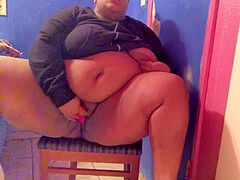 Wohlbeleibte schöne frauen, Grosser schwanz, Schwarz, Latina, Masturbation, Penis, Solo, Spielzeuge