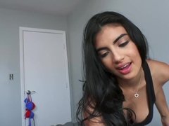 18 ans, Nana, Couple, Première fois, Fille latino, Pov, Adolescente, Vierge