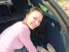 Amateur, Brunette brune, Voiture