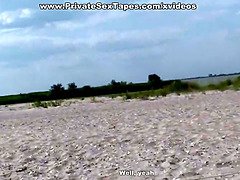 Playa, Rubia, Hd, Desnudo, Nudista, Pov, Público, Realidad