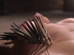 Ariel X is Tormented in Brutal Bondage and Double Penetrated