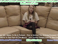 Pareja, Médico, Examen, Pies, Ginecologo, Enfermera, Sorpresa