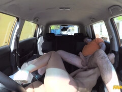 素人, フェラチオ, 車, 手コキする, アウトドア, オマンコ, コキ, 剃毛