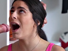 Grote lul, Bruinharig, Handbeurt, Latijnse vrouw, Moeder die ik wil neuken, Tiener, Tieten likken, Oud