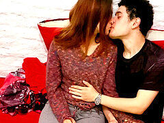 Amateur, Sucer une bite, Tir de sperme, Fait maison, Rousse roux