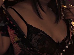 Анальный секс, Садо мазо, Большой член, Большие сиськи, Минет, Бондаж, Развязные, Влажная