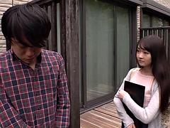 Japanese small tits wife cheating 2