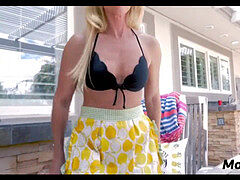 ぽちゃ, 淫乱熟女, 母, 息子, ティーン