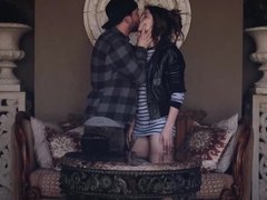 Arsch, Tussi, Grosser schwanz, Paar, Schwanz, Erstes mal, Natürlichen titten, Muschi