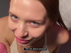Amateur, Américain, Sucer une bite, Fait maison, Pov, Pute, Adolescente
