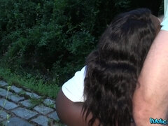 Tridimensionnel, Sucer une bite, Voiture, Famille, Hard, Fille latino, Argent, Public